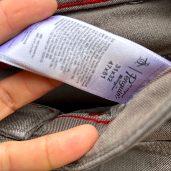 PENGUIN skinny jeans size: 31X32 - Picture 3 of 4